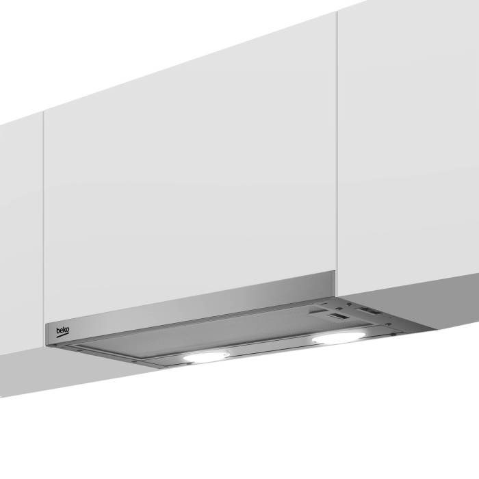 Beko CTB6407X — производительность от 180 до 310 м³/ч для эффективного удаления пара и запахов