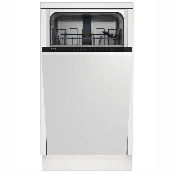 Beko DIS15R12 — встраиваемая посудомойка шириной 45 см, на 10 комплектов. Купить с доставкой в Бишкеке