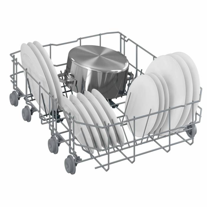 Компактная модель Beko DVS050R01W, ширина 45 см, 10 комплектов посуды, LED дисплей и защита от протечек