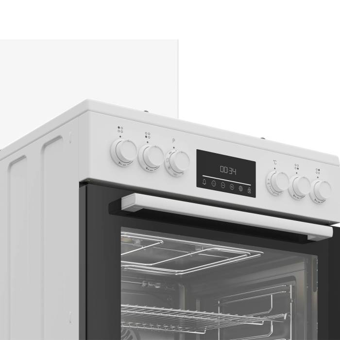 Beko FBM62320WDSN — система безопасности с автоматическим отключением подачи газа и встроенным электроподжигом для удобства и защиты