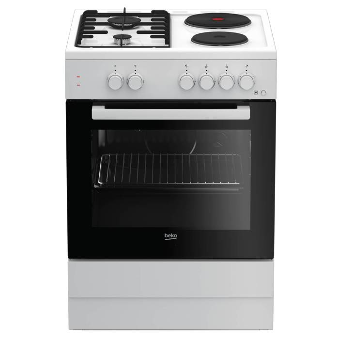 Beko FSS64010DW — комбинированная газоэлектрическая плита, купить онлайн с доставкой в Бишкеке