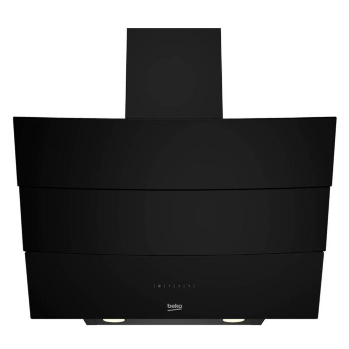 Вытяжка Beko HCA62640B — наклонная модель с сенсорным управлением и современным чёрным дизайном ONBIR.KG