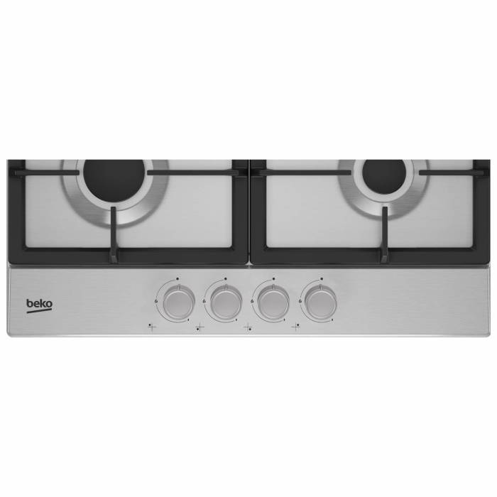 Варочная панель Beko HIAG 64225 SX — прочные чугунные решетки, купить в Кыргызстане