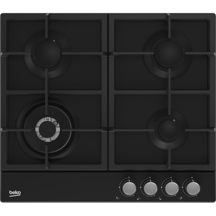 Варочная панель Beko HIAW 64225 SB — 4 конфорки с WOK-зоной и мощностью до 7800 Вт ONBIR.KG