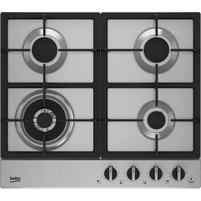 Варочная панель Beko HIAW 64325 SX — система FlameAdjust с 9 уровнями регулировки пламени ONBIR.KG