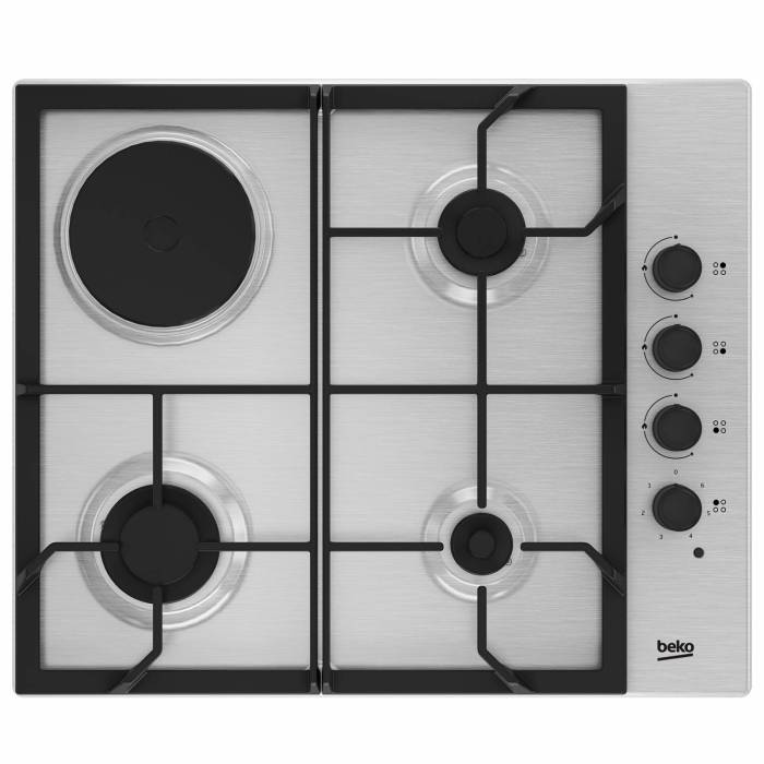 Beko HIGM 64135 SX — модель с общей мощностью до 5900 Вт и возможностью подключения к баллону, заказать в Бишкеке