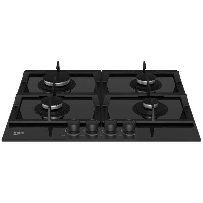 Beko HILG 642C5 SB — черная модель с высокой эффективностью и стеклянной поверхностью, купить онлайн в Бишкеке