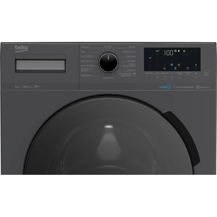 Beko WSPE6H616A стиральная машина — технология SteamCure и AquaWave для бережной и эффективной стирки ONBIR.KG