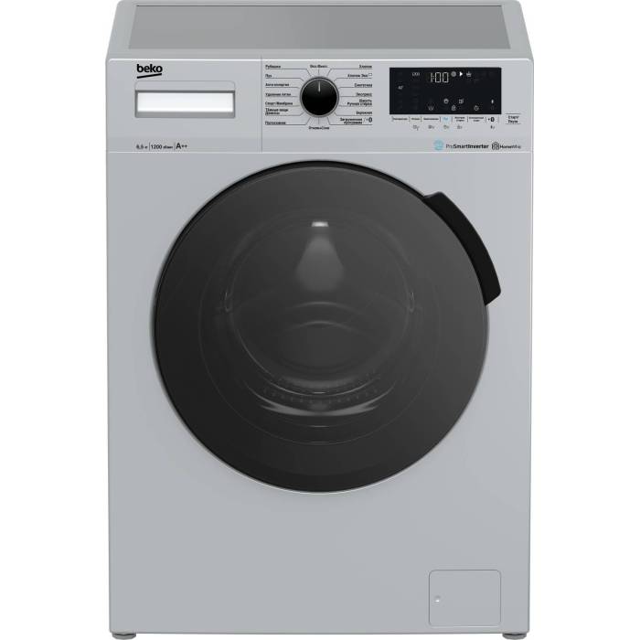 Стиральная машина Beko WSPE6H616S — 6.5 кг, 1200 об/мин и компактный корпус 44 см ONBIR.KG