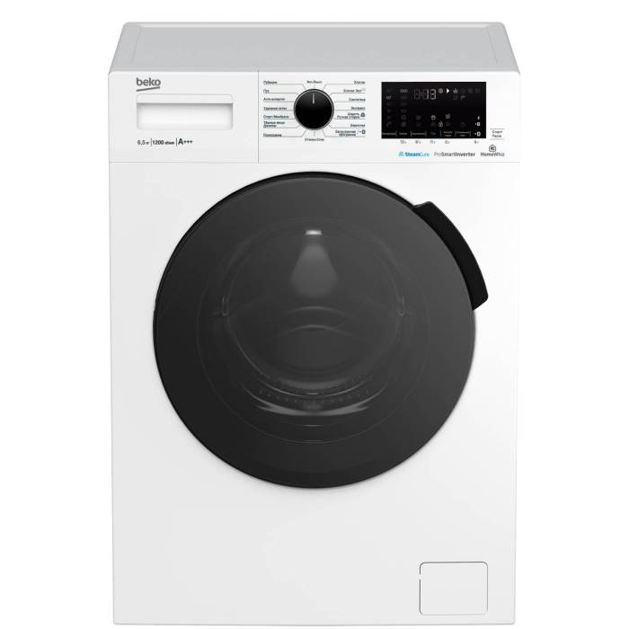 Стиральная машина Beko WSPE6H616W — 6.5 кг, 1200 об/мин и сенсорное управление ONBIR.KG