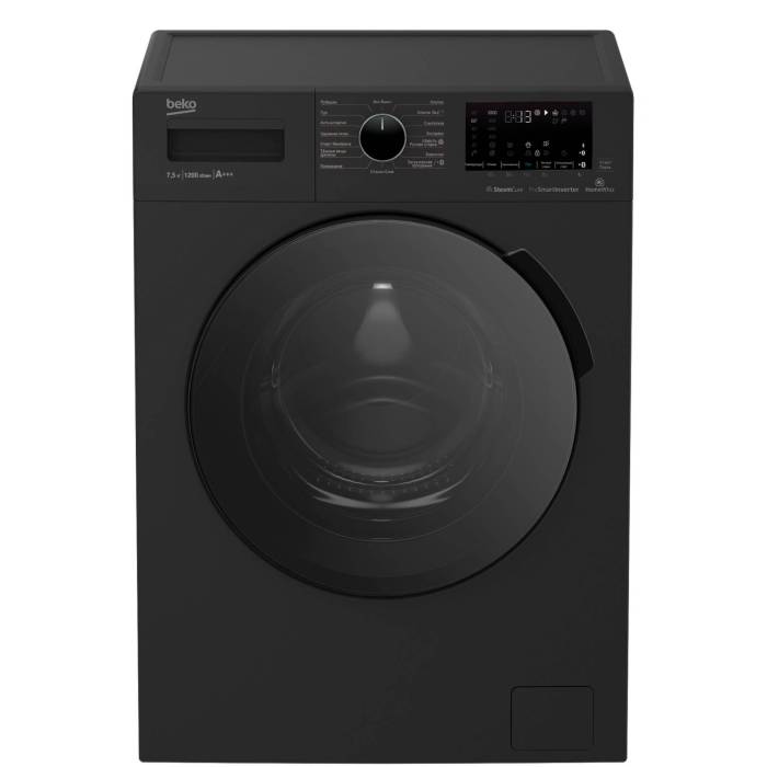 Стиральная машина Beko WSPE7H616A 7.5 кг — инверторный ProSmart мотор ONBIR.KG