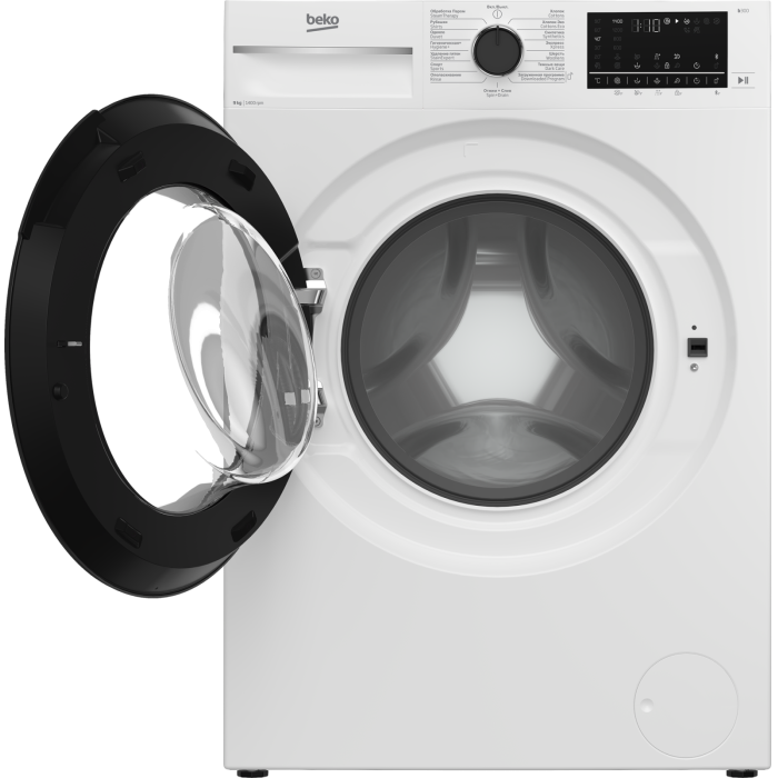 Стиральная машина Beko B3WFT5942W — HomeWhiz Bluetooth управление, загрузка программ ONBIR.KG