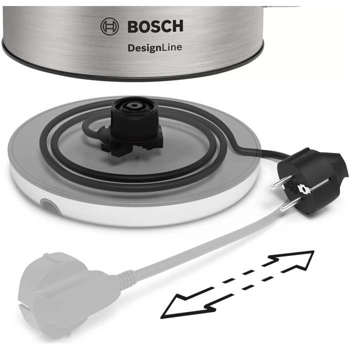 Чайник Bosch TWK4P440 — Мощность: 2400 Вт — Onbir.kg Бишкек, Кыргызстан
