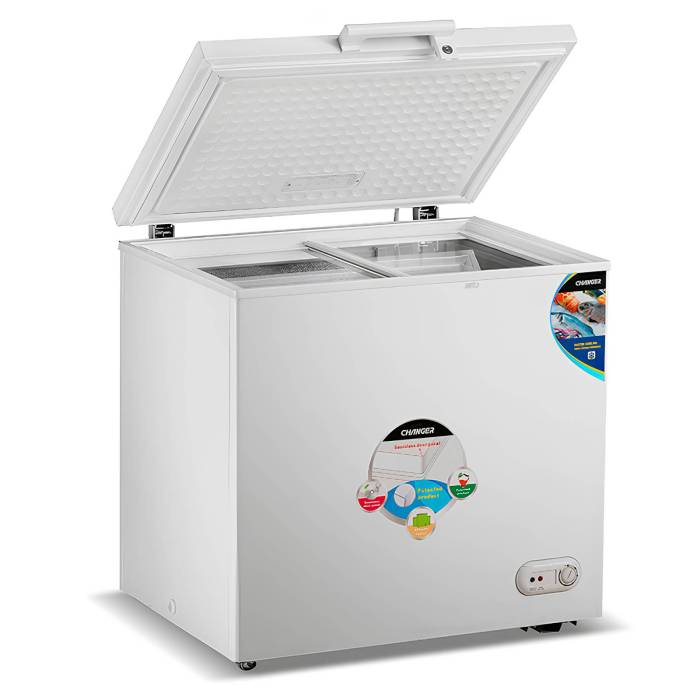 Морозильный ларь CHANGER BD-227 — объём 227 литров, с капельным охлаждением и внутренней подсветкой, заказать с доставкой в Бишкеке