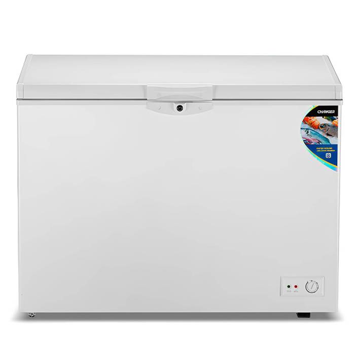 Морозильный ларь CHANGER BD-327 — объём 327 л, с замком, внутренней подсветкой и герметичной крышкой, заказать с доставкой в Кыргызстане