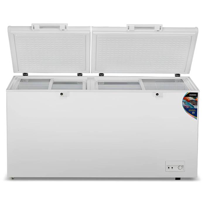 Морозильный ларь CHANGER BD-520 — объём 520 л, со стеклянными шторками и замком, заказать с доставкой в Кыргызстане