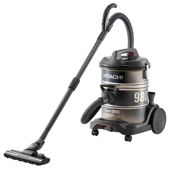 Hitachi CV-980D — с мощностью 2200 Вт, улучшенной манёвренностью и корпусом золотисто-чёрного цвета, заказать с доставкой в Бишкеке