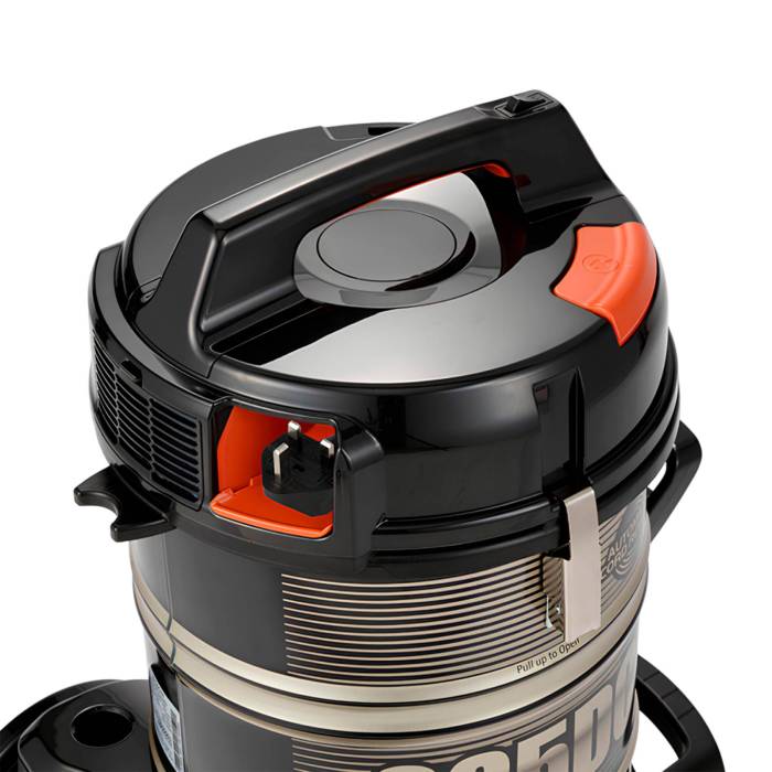 Hitachi CV-980D — пылесос с функцией выдува песка и прочным металлическим корпусом с тремя рёбрами жёсткости, купить онлайн