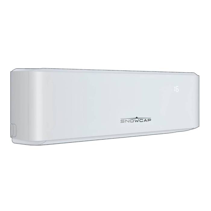 SNOWCAP AC07 GR WIR INVERTER — компактный кондиционер с рифлеными трубками и режимами SLEEP, TURBO, и AUTO, купить онлайн с доставкой по городу
