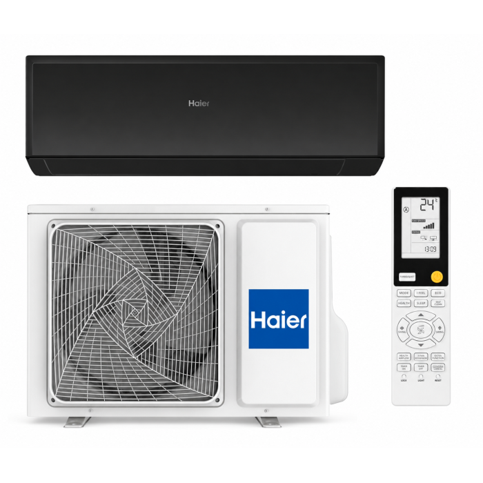 Кондиционер Haier New Heat 12 INVERTER черный купить Бишкек | ONBIR.KG