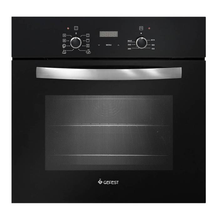 GEFEST ЭДВ ДА 622-02 AS — электрическая встраиваемая духовка, черный корпус — Onbir.kg Бишкек, Кыргызстан