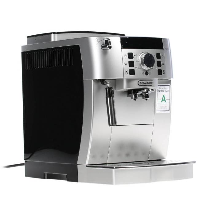 Кофемашина DeLonghi ECAM 22.110.SB серебристая с кофемолкой 13 степеней — ONBIR.KG доставка Кыргызстан