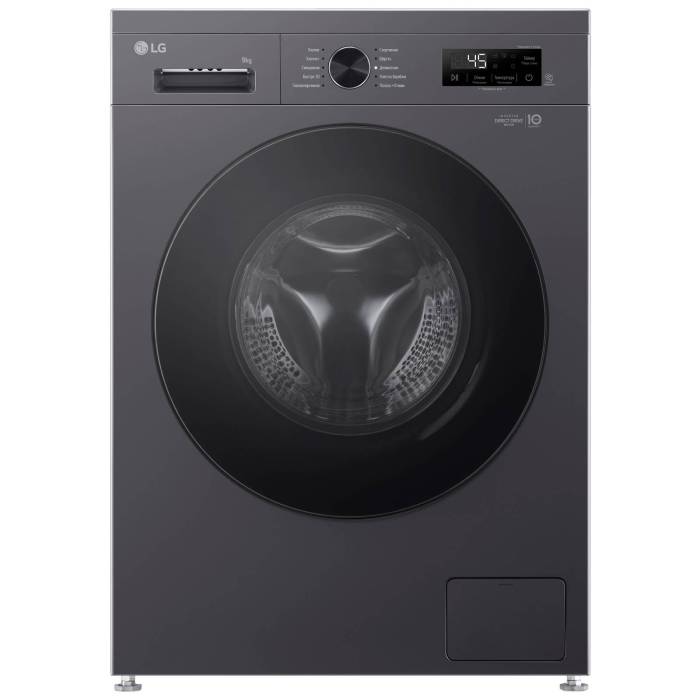 Стиральная машина LG F2Y1VS5J — фронтальная загрузка до 9 кг, инверторный мотор и паровая обработка Steam, заказать с доставкой в Бишкеке