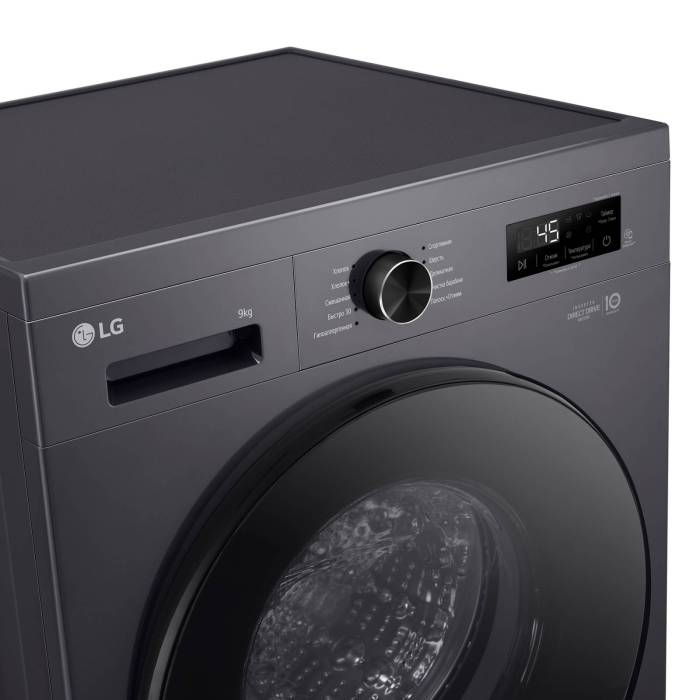 LG F2Y1VS5J — стиральная машина с функцией пара, защитой от детей и 10 программами, купить с доставкой в Бишкеке