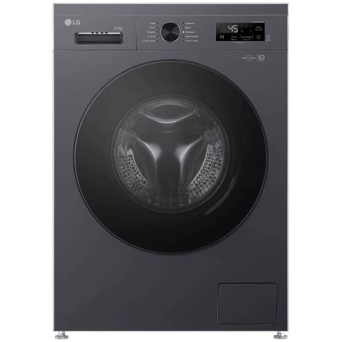 LG F2Y1WS5J — стиральная машина 6,5 кг в цвете антрацит / графитовый серый, купить в Бишкеке с доставкой