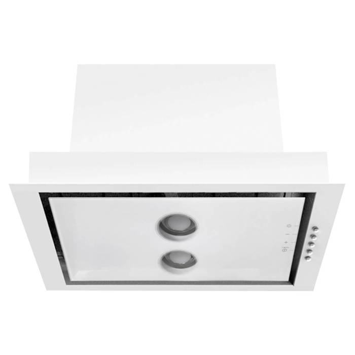 GEFEST ВО 4603 — вырезная встроенная вытяжка белого цвета со стеклянным корпусом, купить с доставкой в Бишкеке