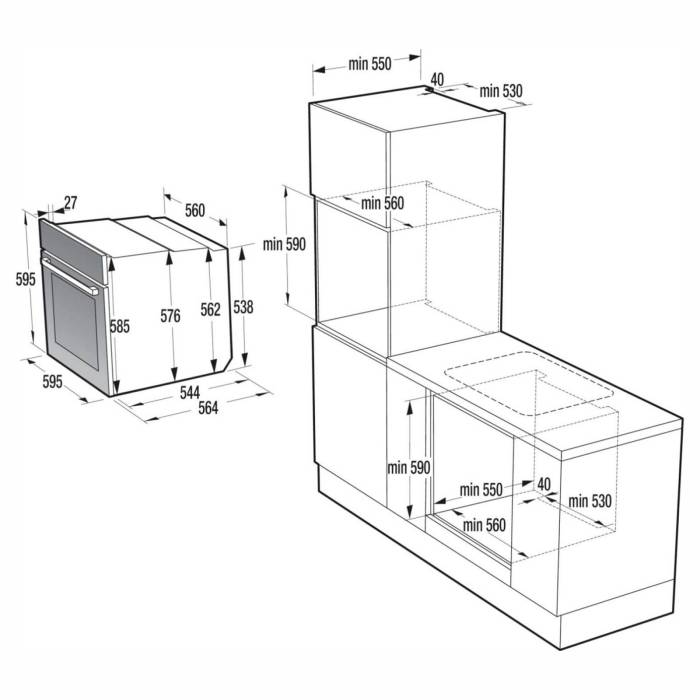 Духовка Gorenje BO6735E02BK — надежность и современный дизайн, заказать в Бишкеке онлайн