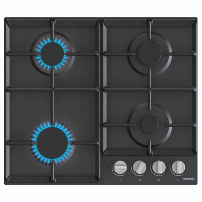 Gorenje G641EXB — надёжная газовая панель с быстрым поджигом и регулировкой пламени, купить с доставкой в Бишкеке