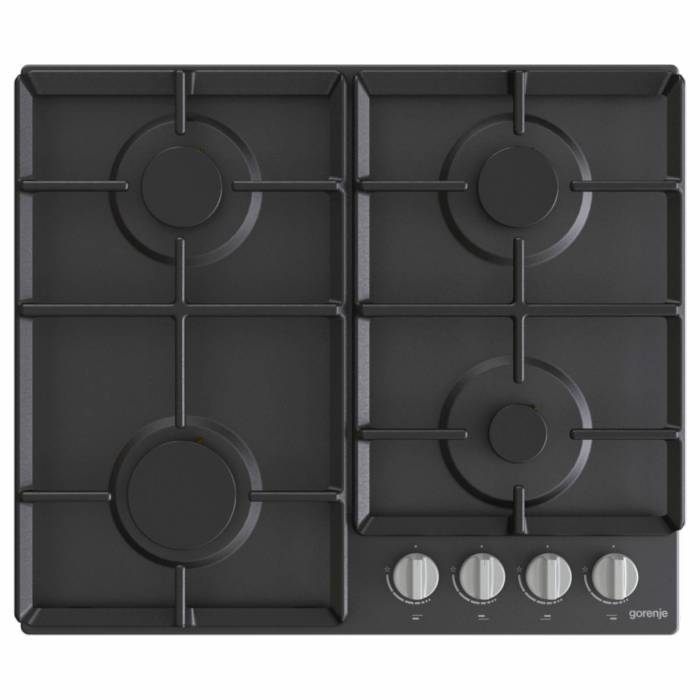 Gorenje G641EXB — современная газовая панель с элегантным дизайном и прочной эмалью, доставка в Бишкеке