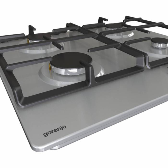 Gorenje G641XHF — безопасная и удобная газовая панель с возможностью подключения к баллонному газу, заказать онлайн в Бишкеке