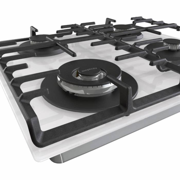 Gorenje GKTW642SYW — панель с WOK-конфоркой и двойным пламенем, купить онлайн с доставкой