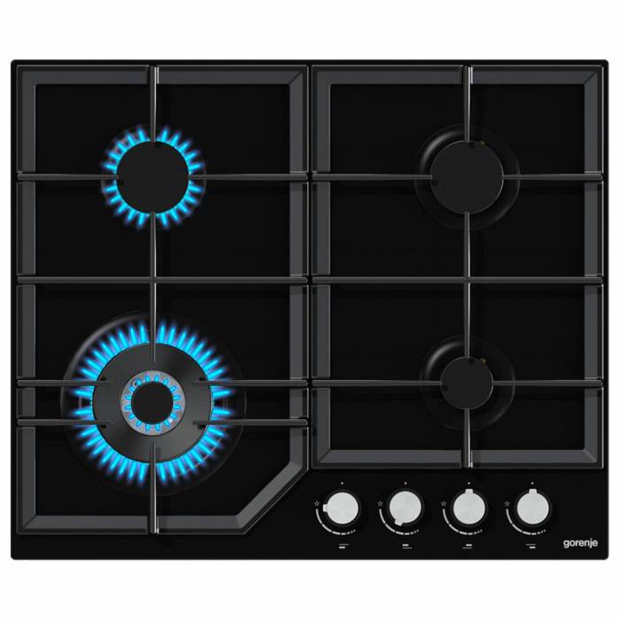 Gorenje GTW641KB — прочное закаленное стекло и газ-контроль, заказать онлайн для кухни