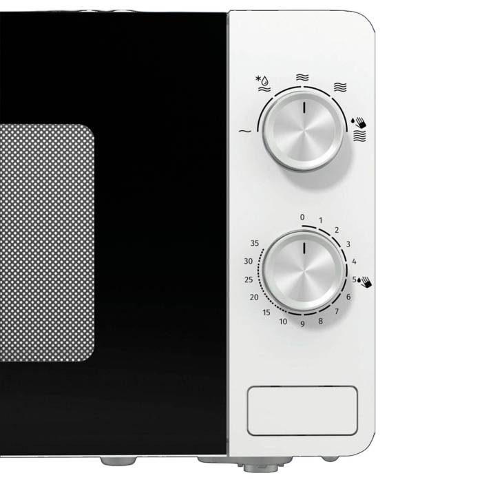 Микроволновка Gorenje MO17E1W, 700 Вт, с механическим управлением и функцией AquaClean — заказать онлайн в Кыргызстане
