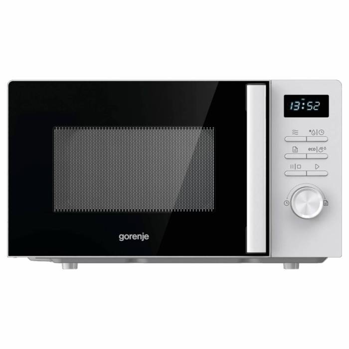Микроволновая печь Gorenje MO20A3WH — объем 20 л, мощность 800 Вт, электронное управление с дисплеем. Купить в Бишкеке с доставкой