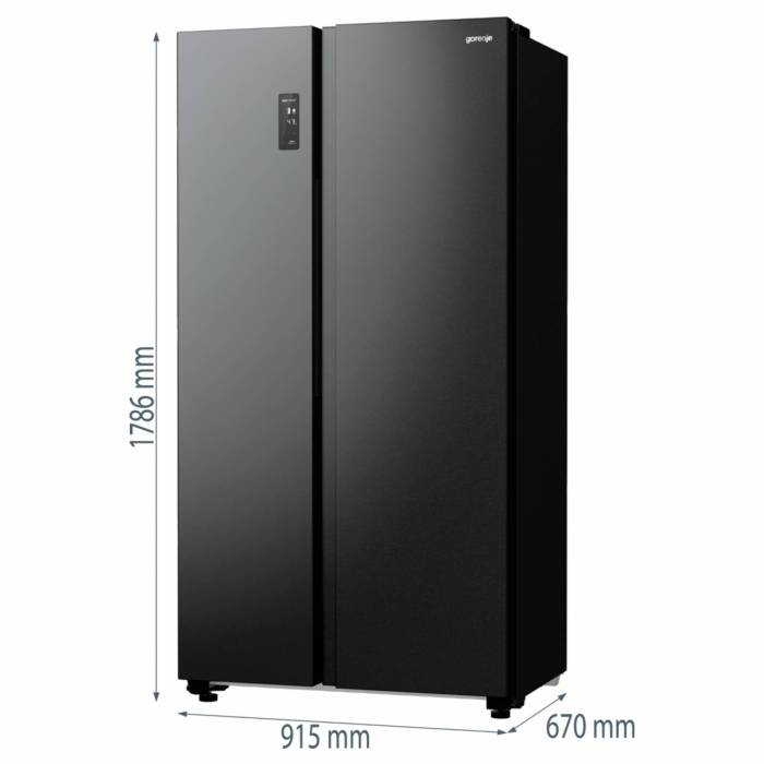 Gorenje NRR9185EABXL — контейнер CrispZone для свежих овощей и фруктов, купить в Бишкеке.