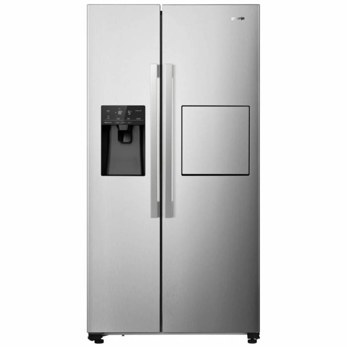 Gorenje NRS9182VXB1 — Side-by-Side холодильник с HomeBar, заказать в Бишкеке с доставкой.