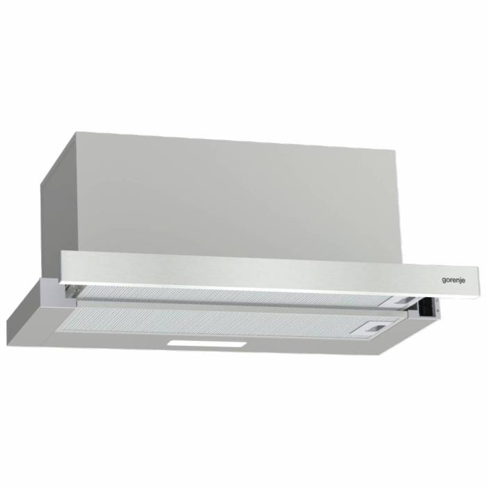 Вытяжка Gorenje TH606E6X — два режима работы: отвод воздуха и рециркуляция для чистого воздуха