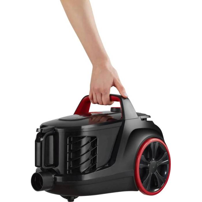 Gorenje VC1801SFABKR — универсальная щетка, двойная фильтрация HEPA, автосмотка шнура, Onbir.kg