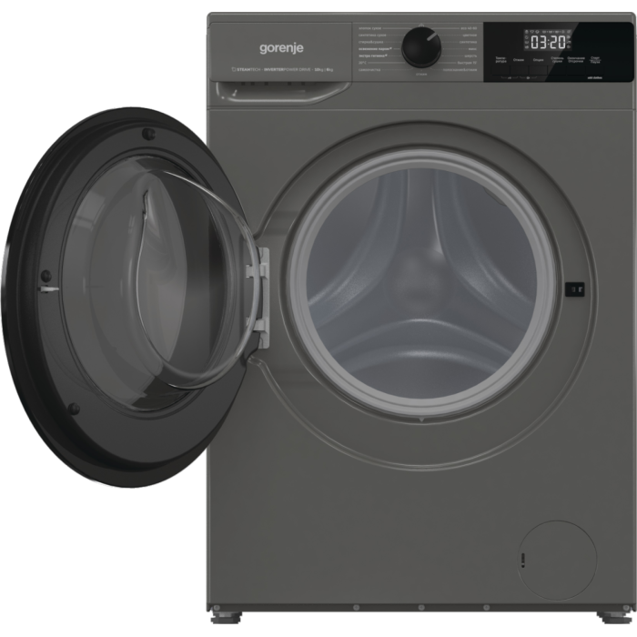 Gorenje W2D2A164ADSS — стирка до 10 кг и сушка до 6 кг, удобное решение без покупки двух отдельных приборов