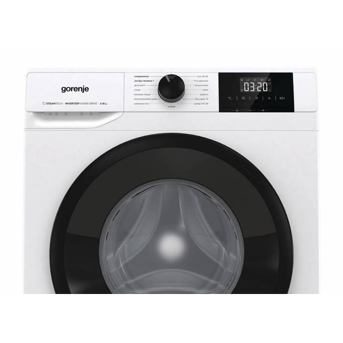 Gorenje W3NGPI61SBS/C — 15 программ: для хлопка, деликатных тканей, шерсти, спортивной одежды, пуховых вещей и быстрая стирка за 15 минут