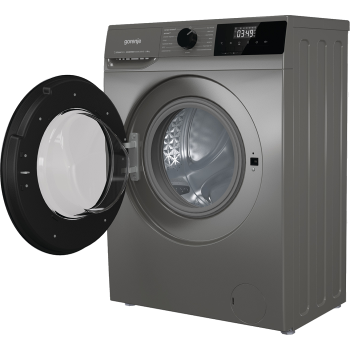 Стиральная машина Gorenje WNHPI84AS/AR, 8 кг, цифровой дисплей, пар. Доставка по регионам