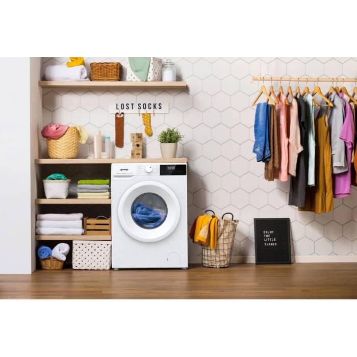 Стиральная машина Gorenje WNHPI84AS/R, 8 кг, инвертор, 1400 об./мин, пар, 15 программ. Заказать онлайн