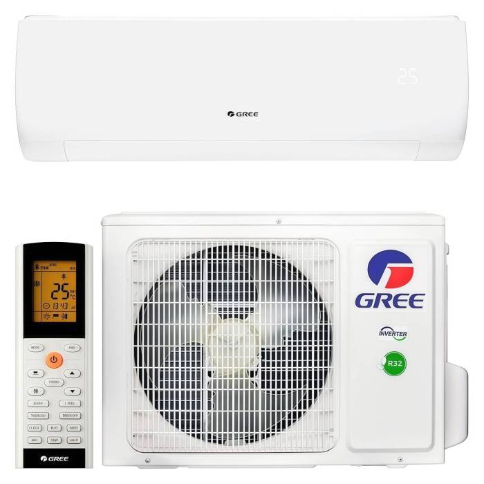 Кондиционер Gree 12 Muse DC Inverter — Тип компрессора: инверторный — Onbir.kg Бишкек, Кыргызстан