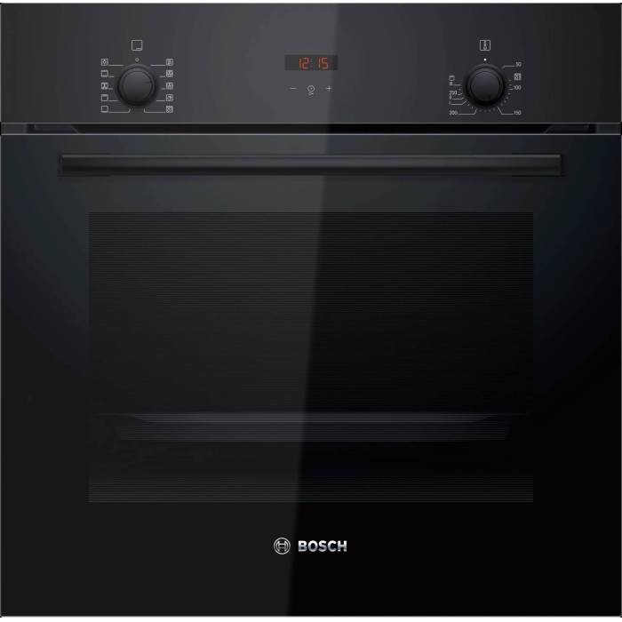 Bosch HBF512BB1T — встраиваемый духовой шкаф Serie 2 в чёрном цвете, купить в Бишкеке с доставкой