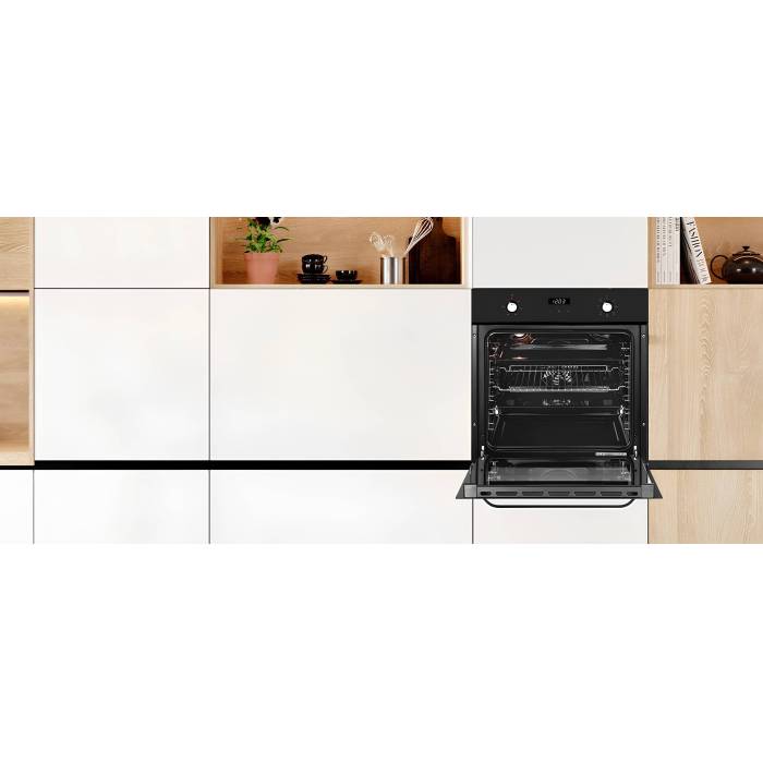 Встраиваемая духовка HAIER HOX-P06HGB, 6 уровней, тройное остекление, заказать с доставкой по Кыргызстану