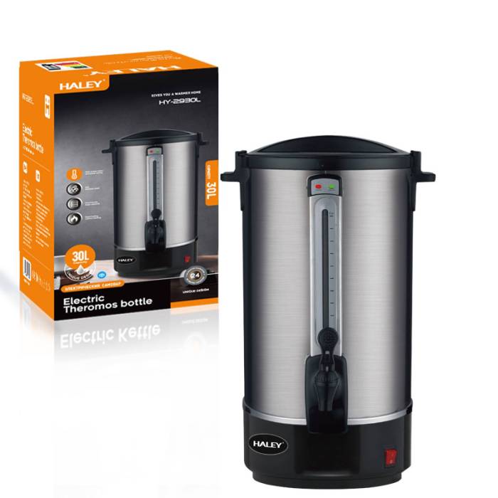 Haley HY-2930L — термопот 30 литров из нержавеющей стали, купить в Бишкеке с доставкой